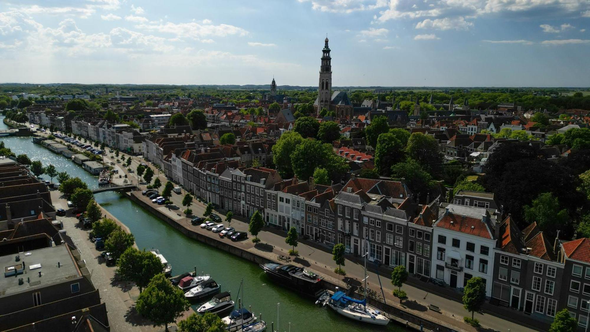 Huis Delfshaven Middelburg Esterno foto